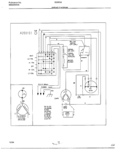 Wiring Diagram Diagram and Parts List for 5328002B  Frigidaire Air Conditioner
