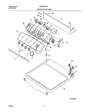 Part Location Diagram of 134067400 Frigidaire PANEL