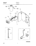 CONTROLS Diagram and Parts List for FAL129L1A1  Frigidaire Air Conditioner