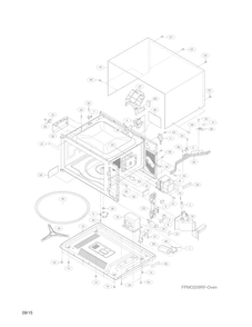 Part Location Diagram of 5304493208 Frigidaire CUSHION