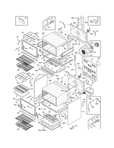 Part Location Diagram of 318588905 Frigidaire HARNESS