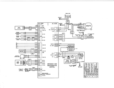 Wiring Diagram Diagram and Parts List for 25370423415  Kenmore Refrigerator