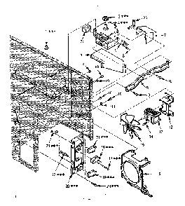Part Location Diagram of 13363 Maytag Thermostat