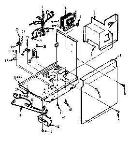 Part Location Diagram of 11980 Maytag Thermostat