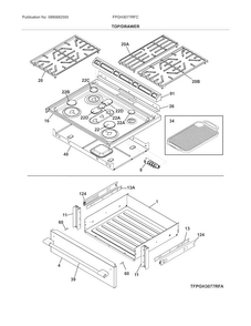 Part Location Diagram of 809145604 Frigidaire DRAWER