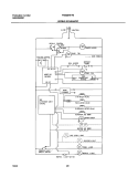 WIRING SCHEMATIC Diagram and Parts List for FRS26HF7BQ4  Frigidaire Refrigerator