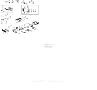 Spare Parts Diagram and Parts List for FFRE253WAE  Frigidaire Air Conditioner