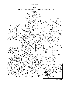Body Diagram and Parts List for 79049513314  Kenmore Wall Oven