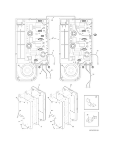 Induction Diagram and Parts List for FGIF3061NFB  Frigidaire Range