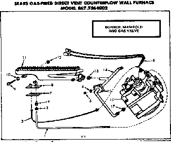 Part Location Diagram of 507650 Frigidaire Cable assembly