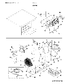 System Diagram and Parts List for FFTR2021TS6  Frigidaire Refrigerator