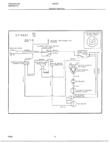 Wiring Diagram Diagram and Parts List for 93202D  Frigidaire Dehumidifier