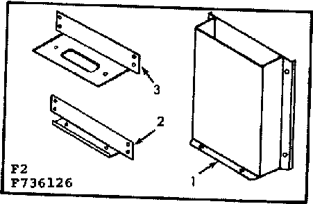 Vent shield kit Diagram and Parts List for 867736166  Frigidaire Furnace