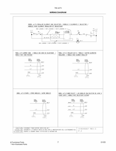 Wiring Diagram Diagram and Parts List for 79042734401  Kenmore Cooktop