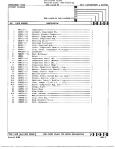 Unit Compartment And System Page 2 Diagram and Parts List for 44668-OA  Frigidaire Freezer