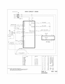 Wiring Diagram Diagram and Parts List for 79042519310  Kenmore Range