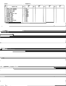 Cabinet Page 2 Diagram and Parts List for 88157-7A  Frigidaire Freezer