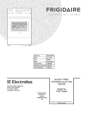 COVER Diagram and Parts List for FGEF3042KFB  Frigidaire Range