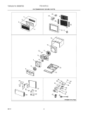 Part Location Diagram of 5304482549 Frigidaire GRILLE