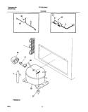 SYSTEM Diagram and Parts List for FFC09C3AW2  Frigidaire Freezer