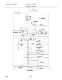 WIRING SCHEMATIC Diagram and Parts List for GLHS68EFPW2  Frigidaire Refrigerator