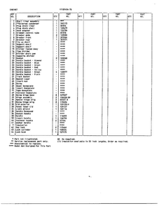 Cabinet Page 2 Diagram and Parts List for 89456-7B  Frigidaire Freezer