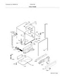 Part Location Diagram of A03722702 Frigidaire BRIDGE