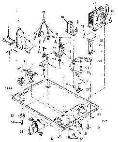 Microwave Parts Diagram and Parts List for 5648688310  Kenmore Microwave