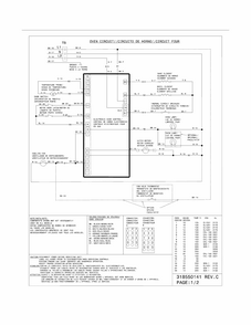 Wiring Diagram Diagram and Parts List for 79046763904  Kenmore Range