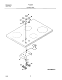 Part Location Diagram of 318096300 Frigidaire PLATE