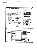 WIRING DIAGRAM Diagram and Parts List for FFU09M5CW2  Frigidaire Freezer