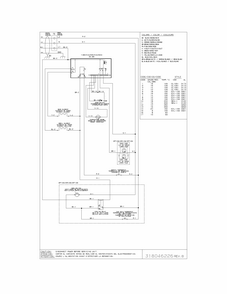 Wiring Diagram Diagram and Parts List for 79040199400  Kenmore Wall Oven