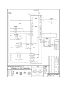 Wiring Diagram Diagram and Parts List for EI30EF4CQSA  Electrolux Range