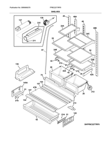 Part Location Diagram of 5304501184 Frigidaire ENERGY GUIDE