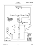 WIRING DIAGRAM Diagram and Parts List for TGF303BWE  Tappan Range