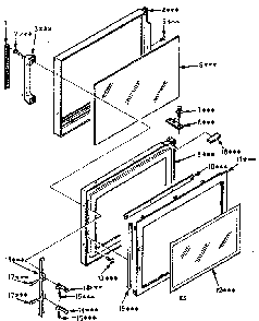 Part Location Diagram of 14063 Maytag Ferrite rubber