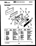 Part Location Diagram of 5303210609 Frigidaire TRIM-WRAPPER