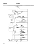 WIRING SCHEMATIC Diagram and Parts List for PLHS238ZCB0  Frigidaire Refrigerator