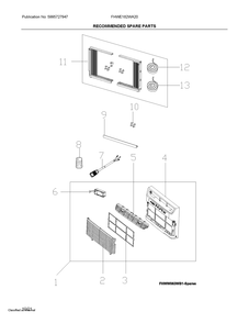 Part Location Diagram of 5304529389 Frigidaire VALVE-CHECK