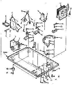 Microwave Parts Diagram and Parts List for 5648668510  Kenmore Microwave