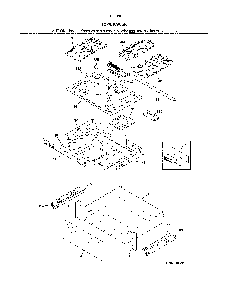 Top/drawer Diagram and Parts List for 79032602318  Kenmore Range