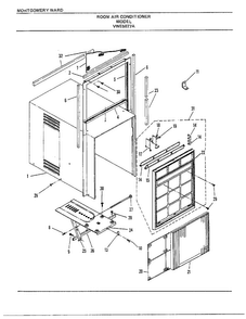 Part Location Diagram of A370001 Frigidaire Bracket