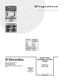 COVER Diagram and Parts List for CFEF358EC5  Frigidaire Range
