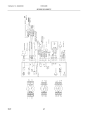 WIRING SCHEMATIC Diagram and Parts List for GHSC39EEPW1  Frigidaire Refrigerator