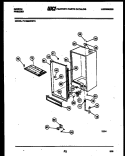 CABINET PARTS Diagram and Parts List for FV16M4WXFA  Gibson Freezer
