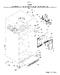 Cabinet Diagram and Parts List for 25360413716  Kenmore Refrigerator