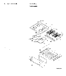 Top/drawer Diagram and Parts List for FGIF3036TDE  Frigidaire Range