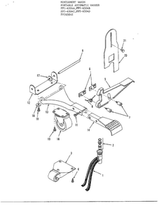 Portable Automatic Washer Diagram and Parts List for 6504E  Frigidaire Washer
