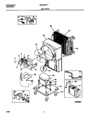 UNIT PARTS Diagram and Parts List for MDDQ40FF1  Frigidaire Dehumidifier