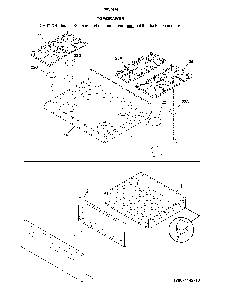 Top/drawer Diagram and Parts List for 79074149711  Kenmore Range